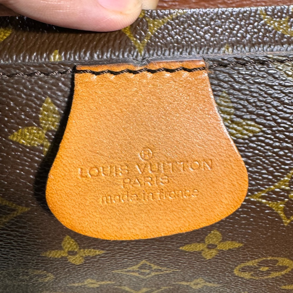 Louis vuitton Serviette Fermoir Briefcase business Bag Monogram - Picture 10 of 15